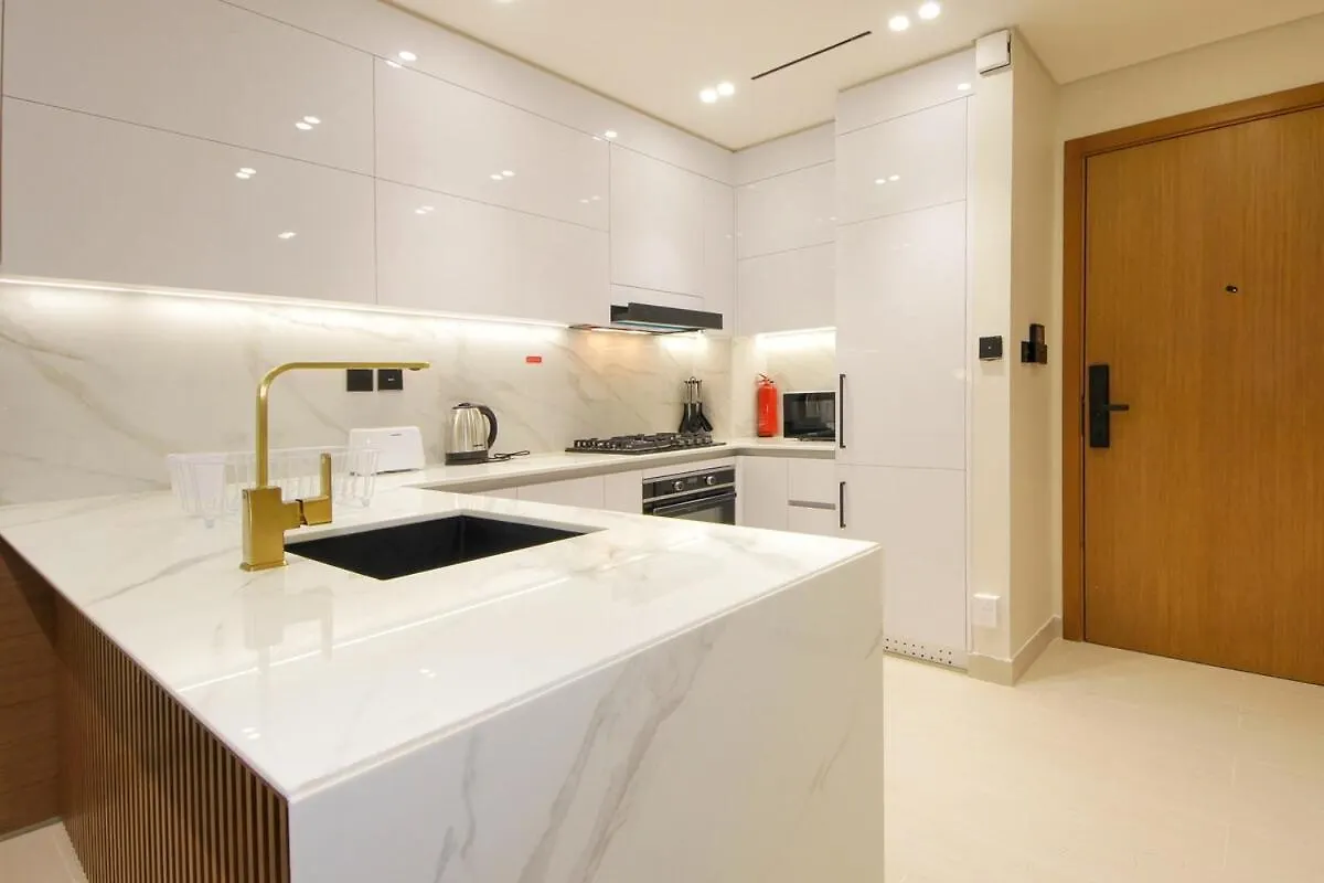 Cozy 1Bhk Binghatti Orchid Jvc Dubaj Spojené arabské emiráty