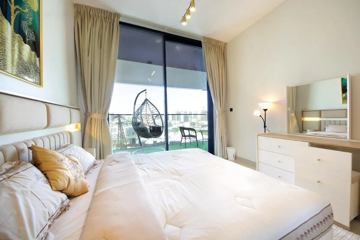 Cozy 1Bhk Binghatti Orchid Jvc Dubai Daire