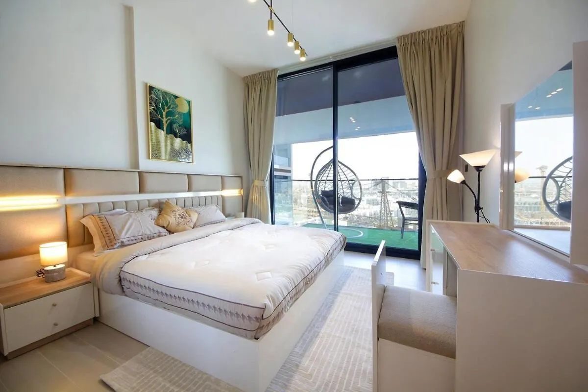 Daire Cozy 1Bhk Binghatti Orchid Jvc Dubai
